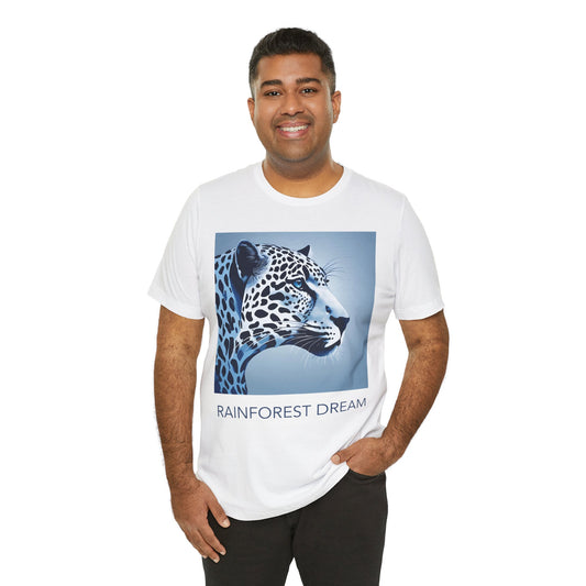 Blue Framed Jaguar Tee
