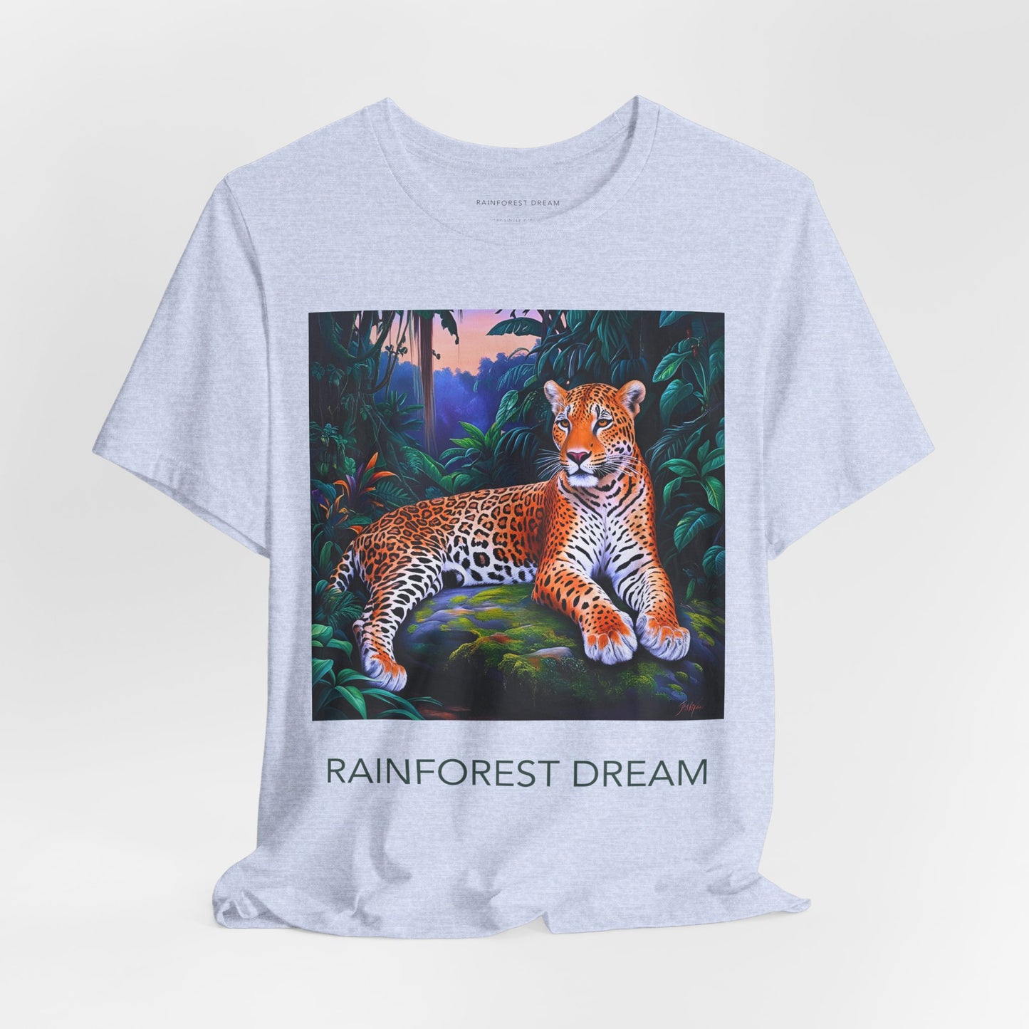 Lounging Painted Jaguar Tee