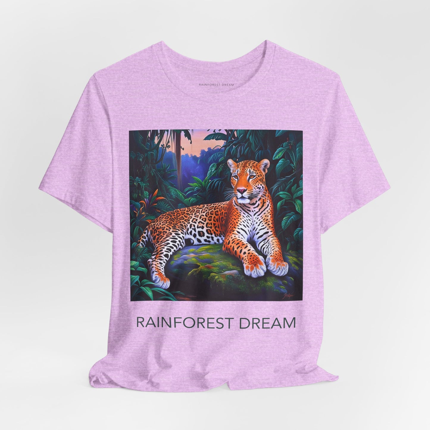 Lounging Painted Jaguar Tee