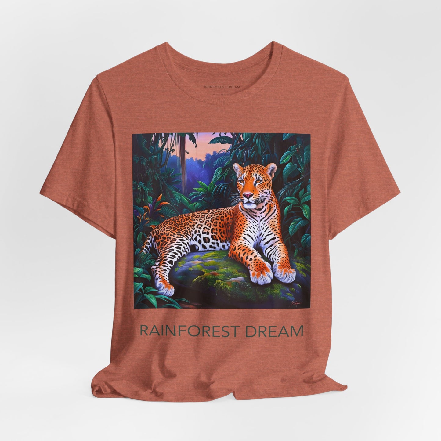 Lounging Painted Jaguar Tee