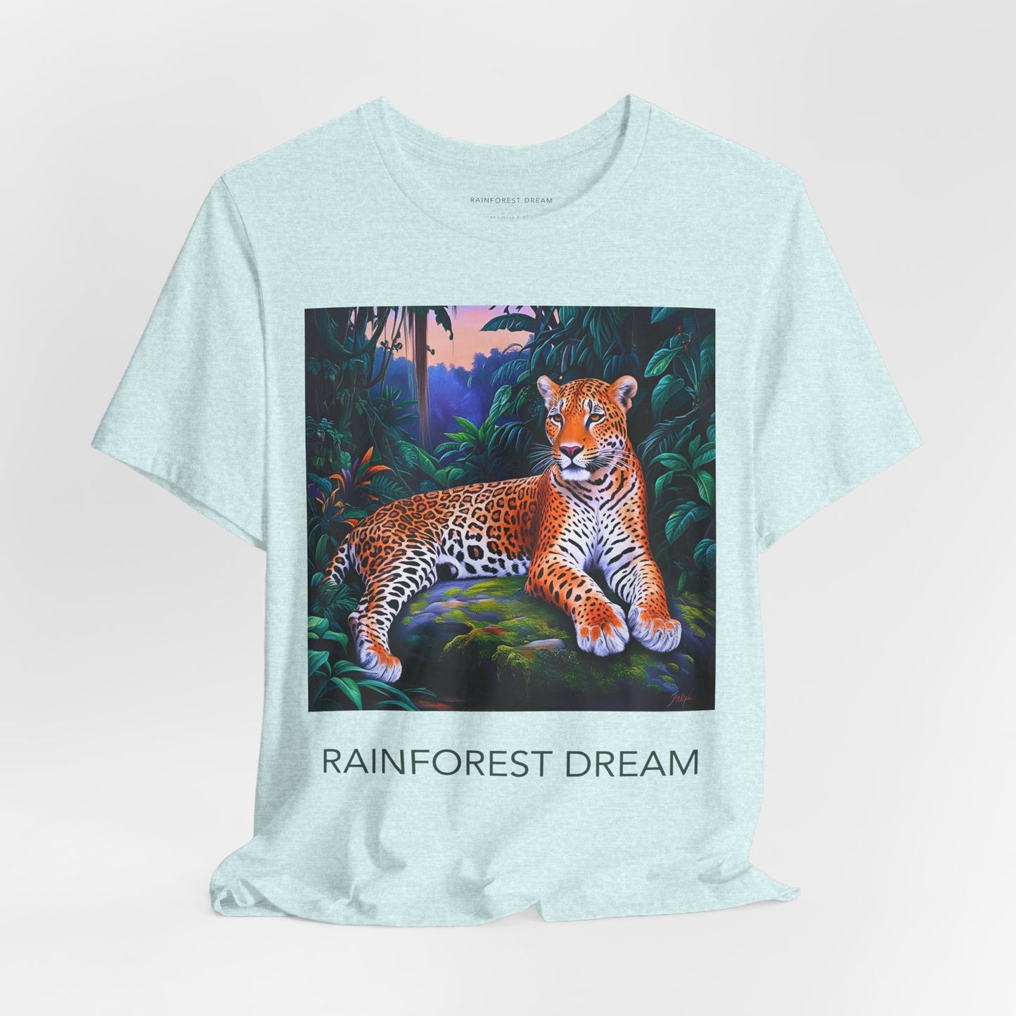 Lounging Painted Jaguar Tee