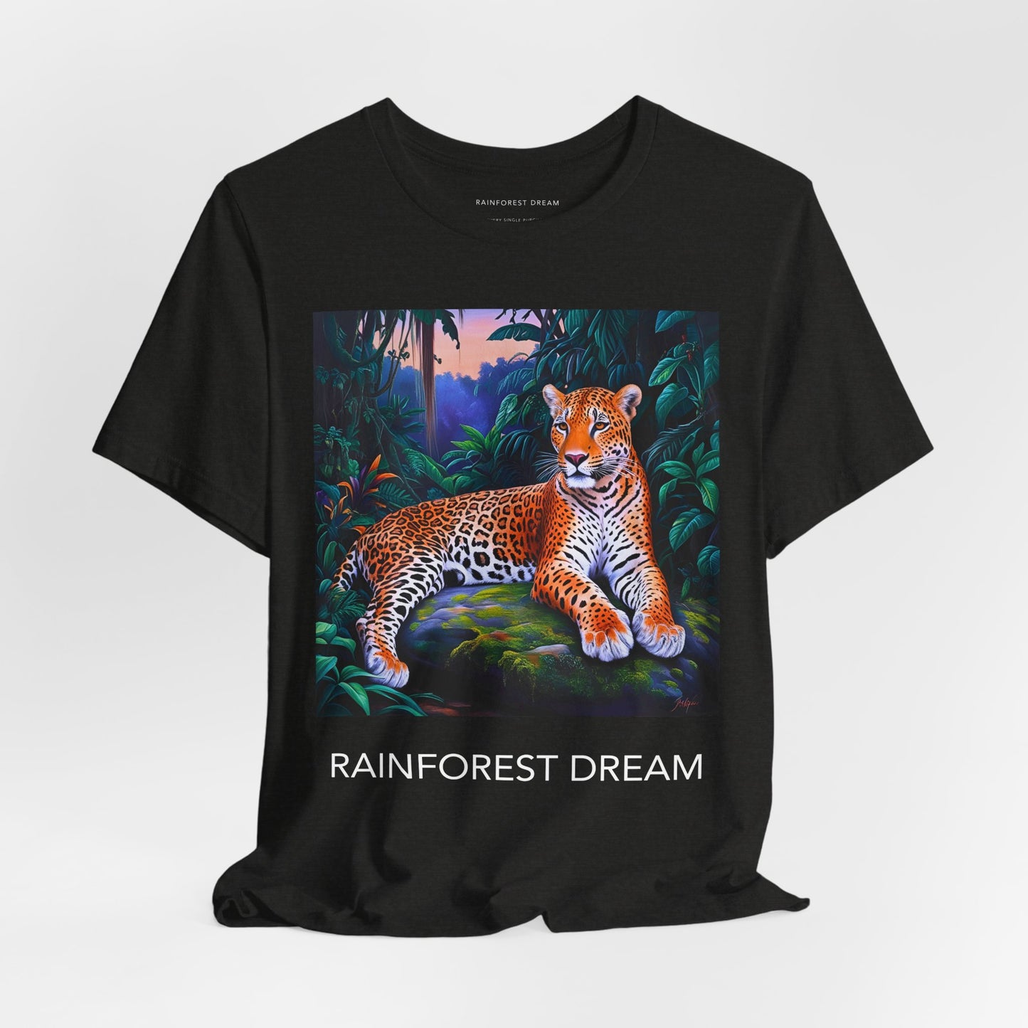 Lounging Painted Jaguar Tee