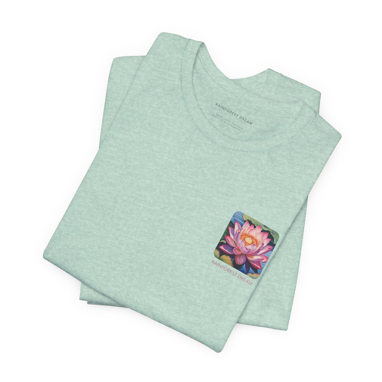 Minimal Series Painted Lotus Tee