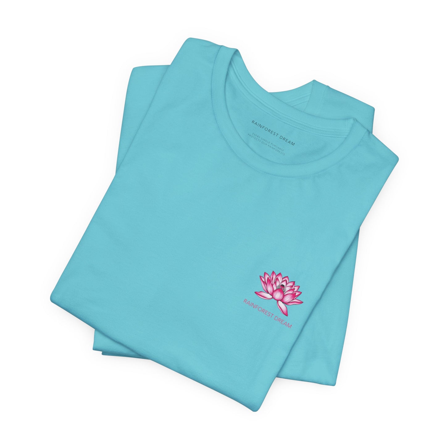 Minimal Series Pink Lotus Tee