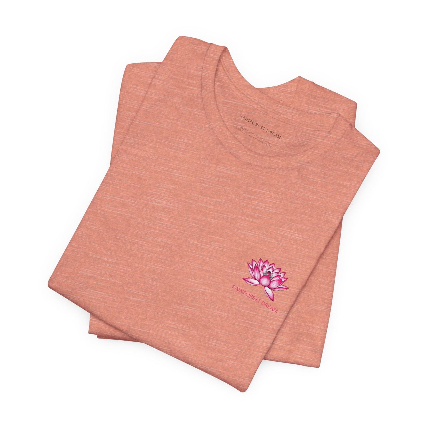 Minimal Series Pink Lotus Tee