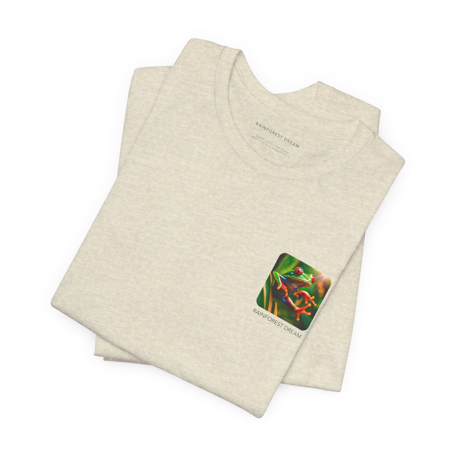 Minimal Series Red Eyed Tree Frog Tee