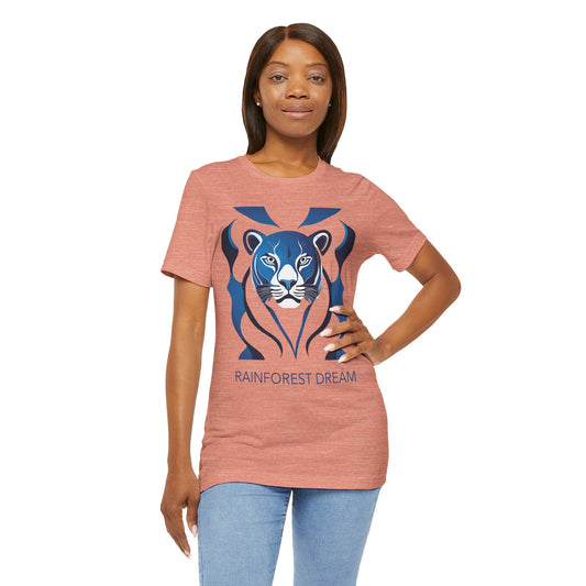 Mesmerizing Blue Jaguar Tee