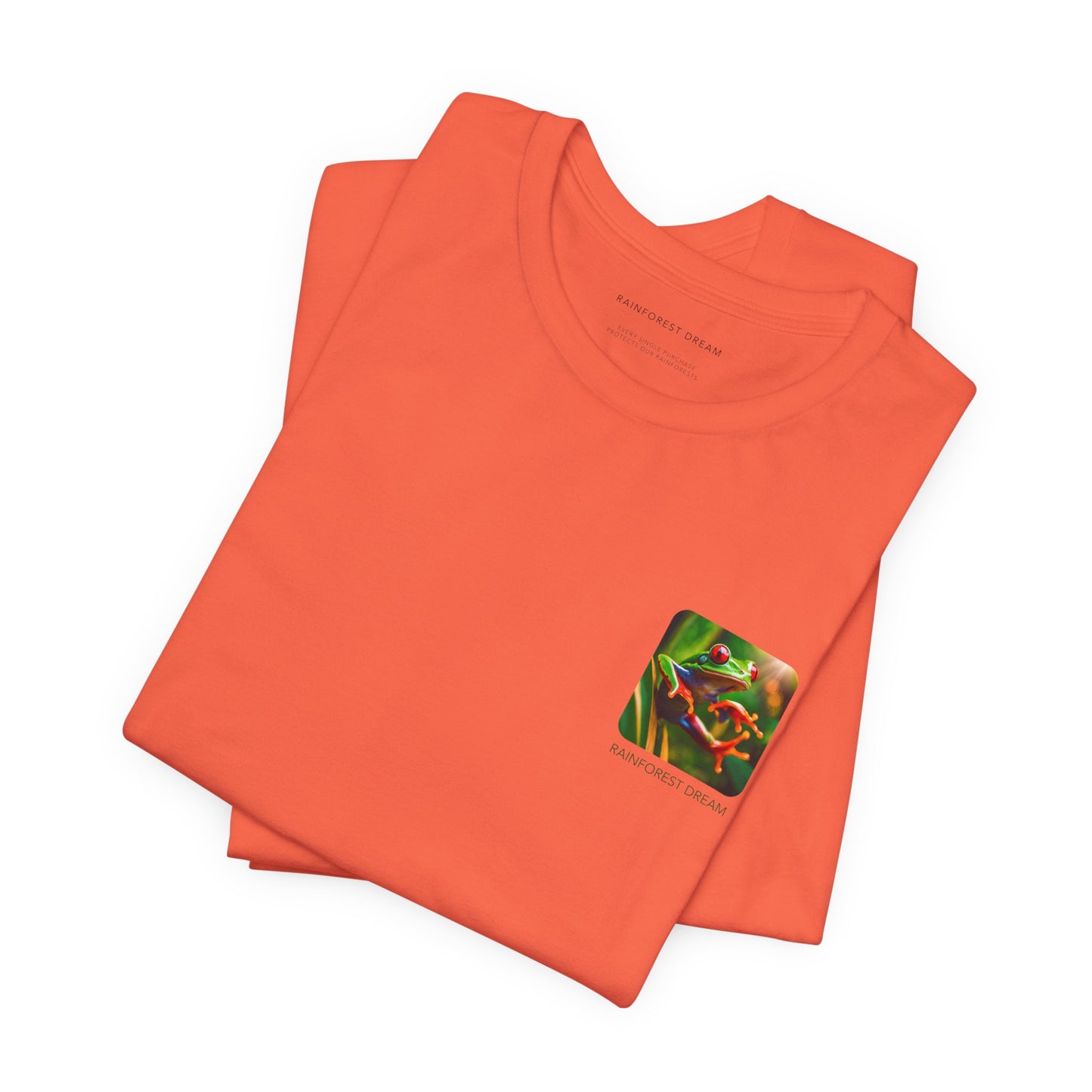 Minimal Series Red Eyed Tree Frog Tee