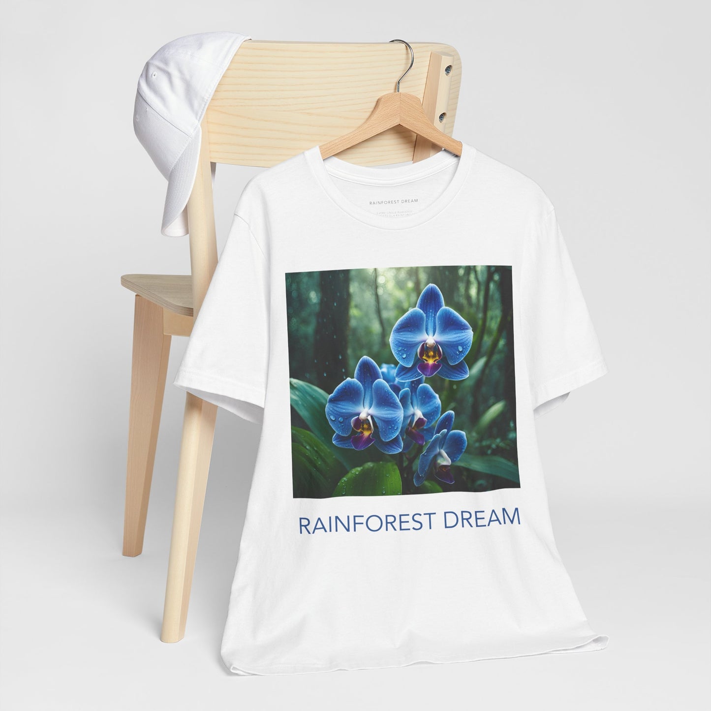 Vivid Blue Orchid Tee