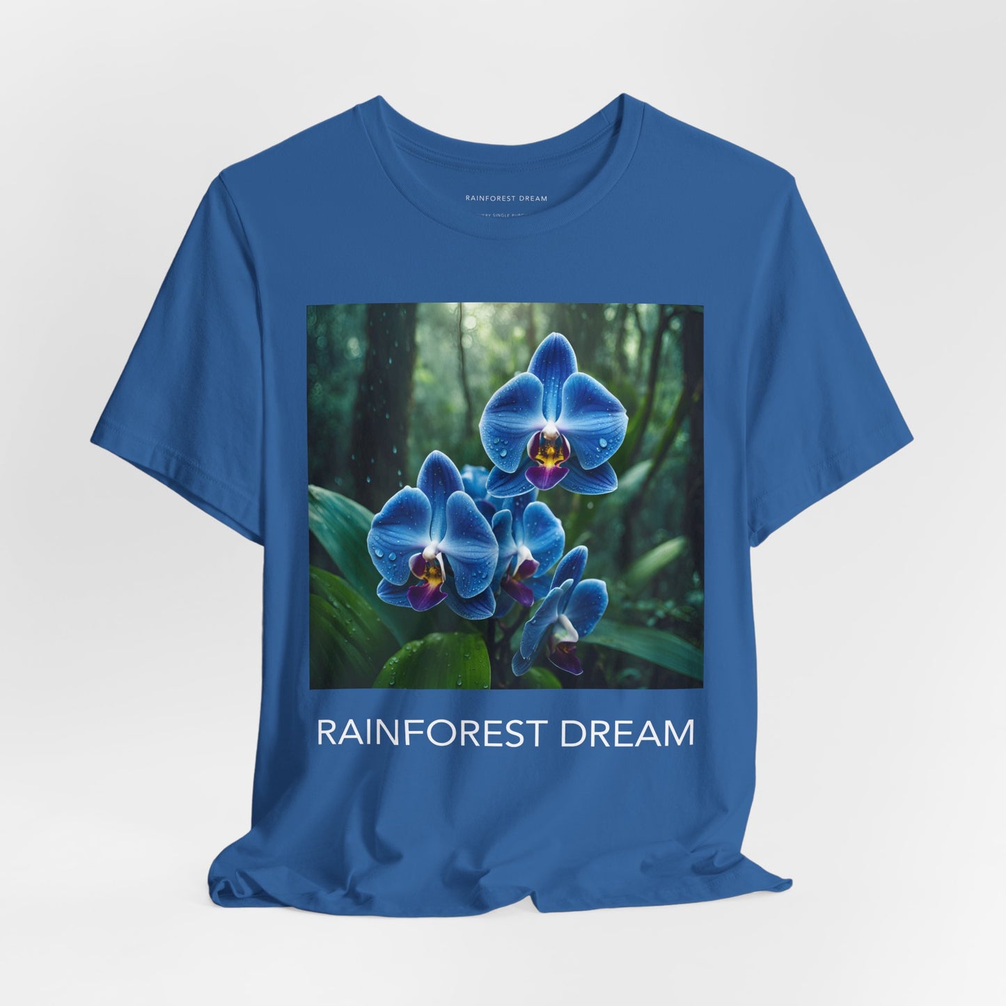 Vivid Blue Orchid Tee