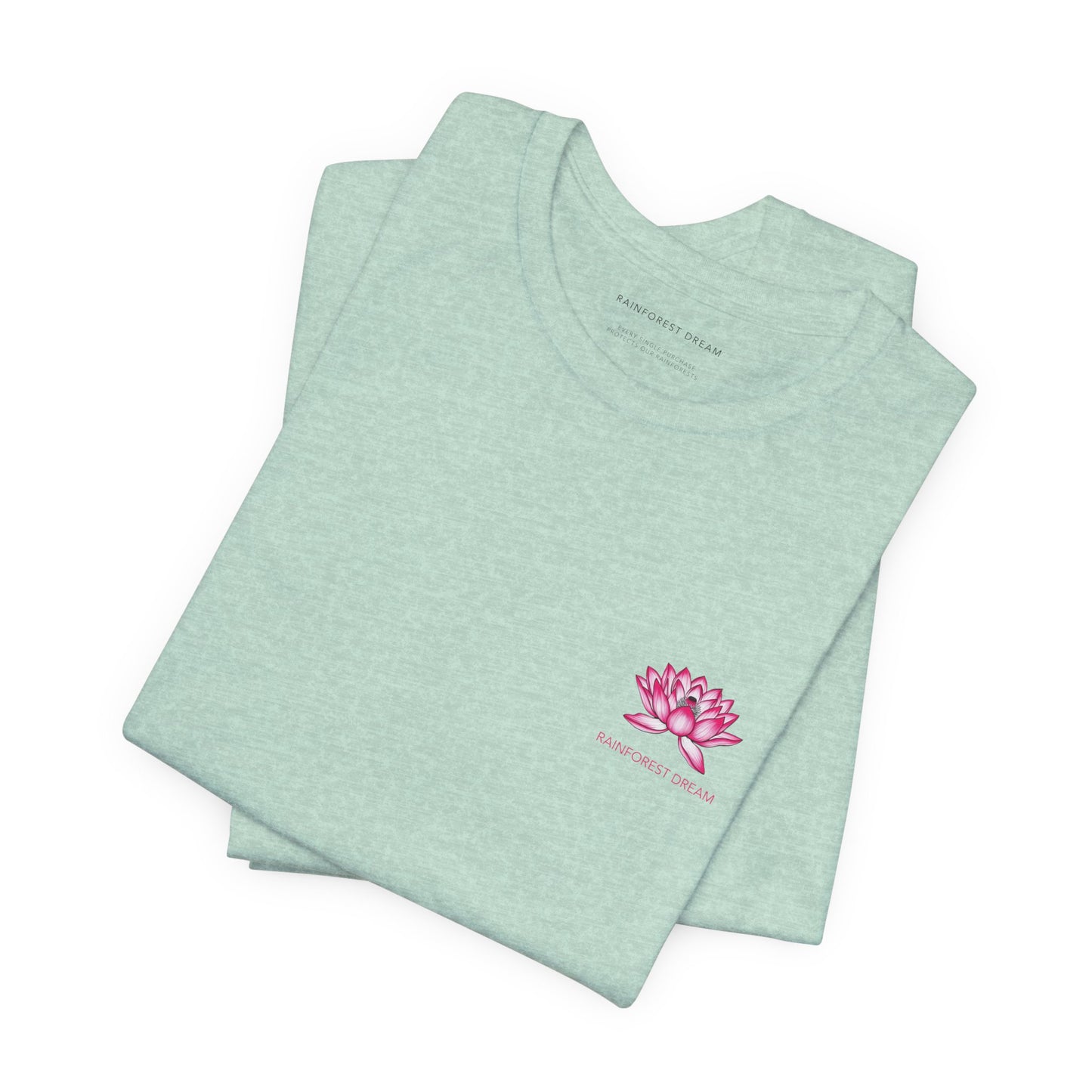 Minimal Series Pink Lotus Tee