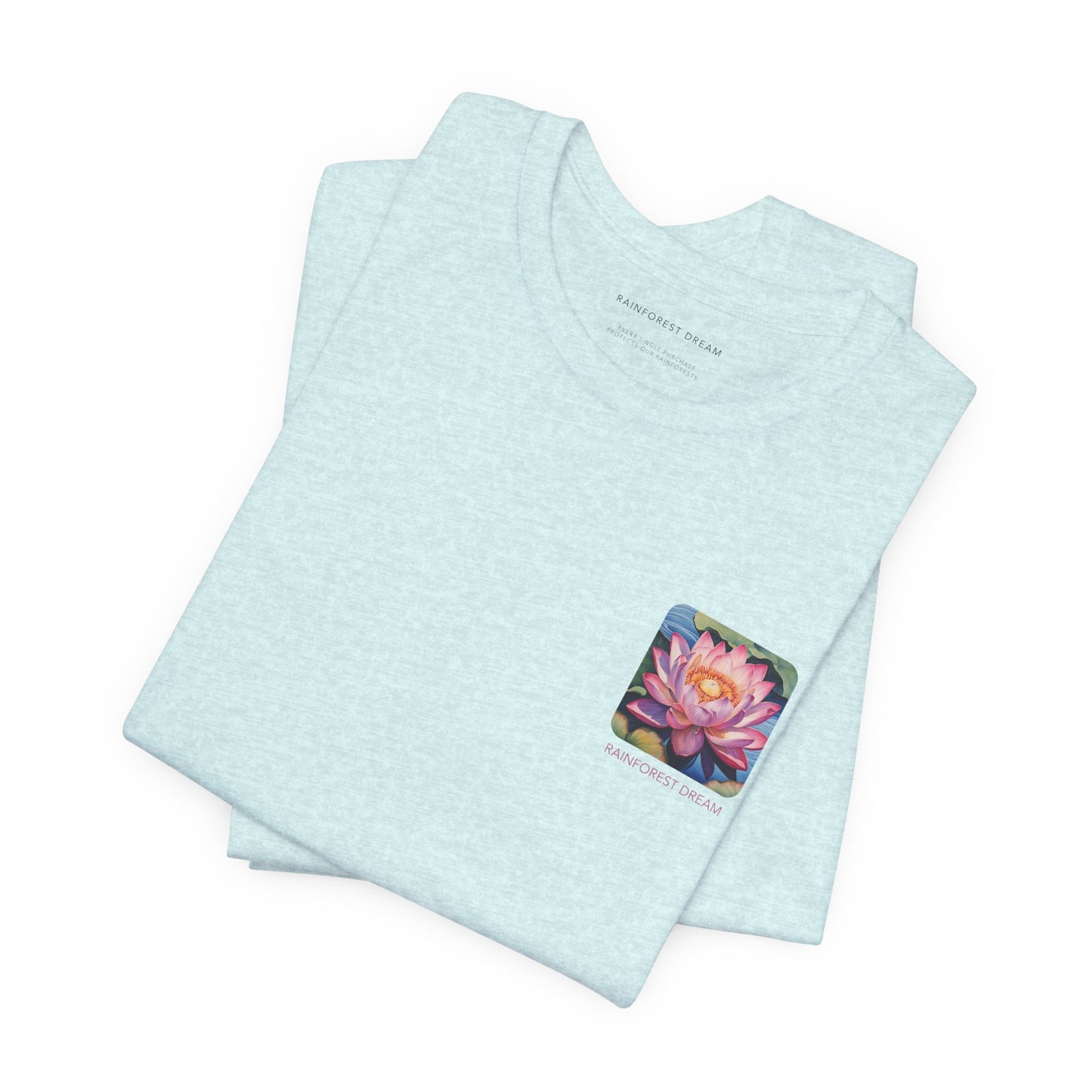 Minimal Series Painted Lotus Tee
