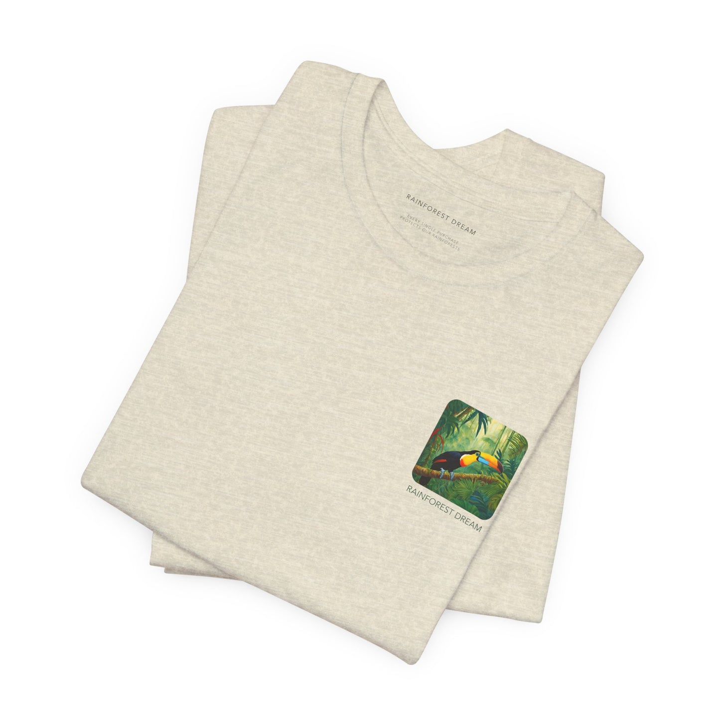 Minimal Series Painted Toucan Tee