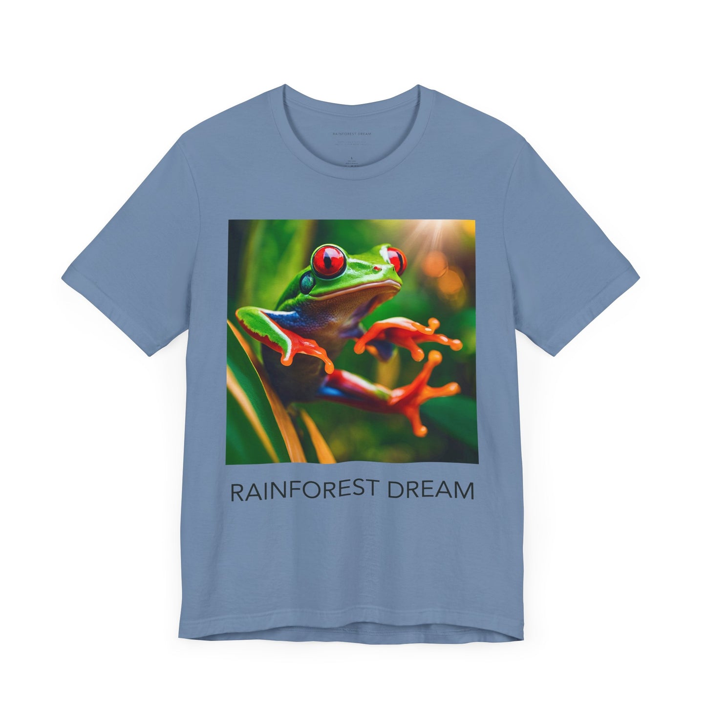 Bold Red Eyed Tree Frog Unisex Tee