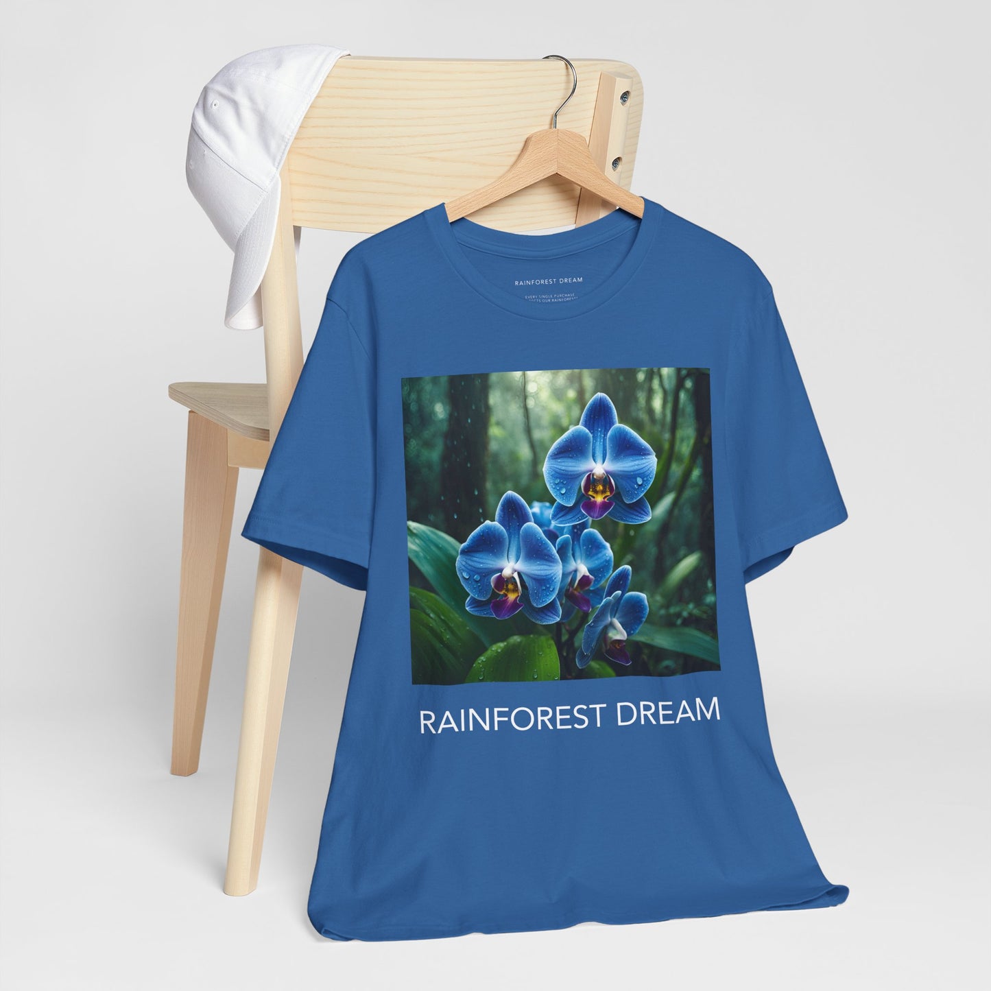 Vivid Blue Orchid Tee