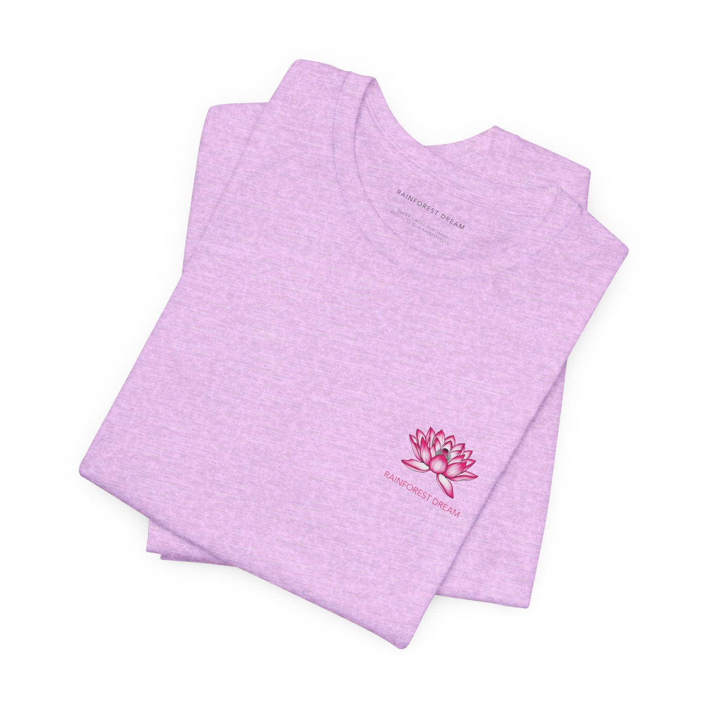 Minimal Series Pink Lotus Tee