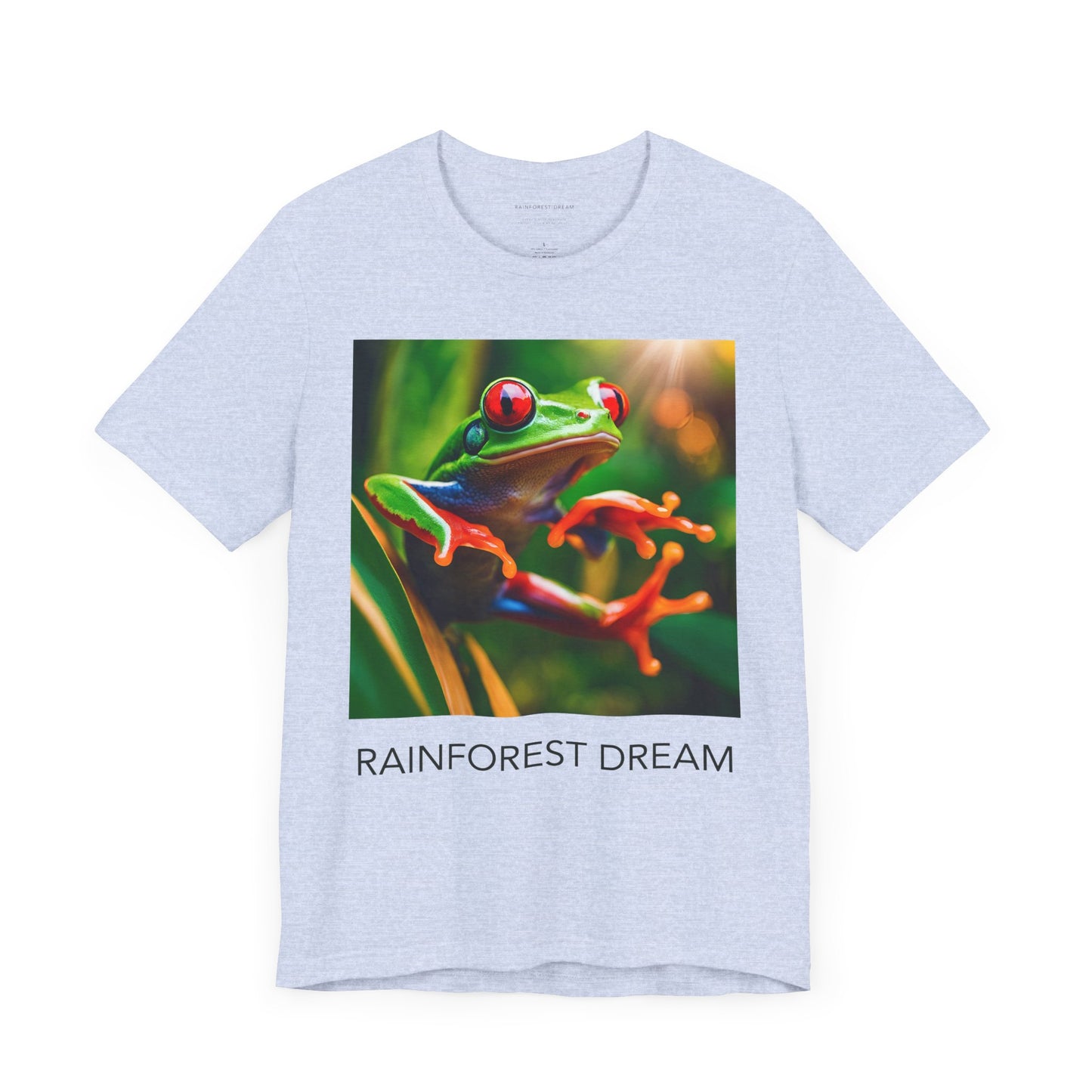 Bold Red Eyed Tree Frog Unisex Tee