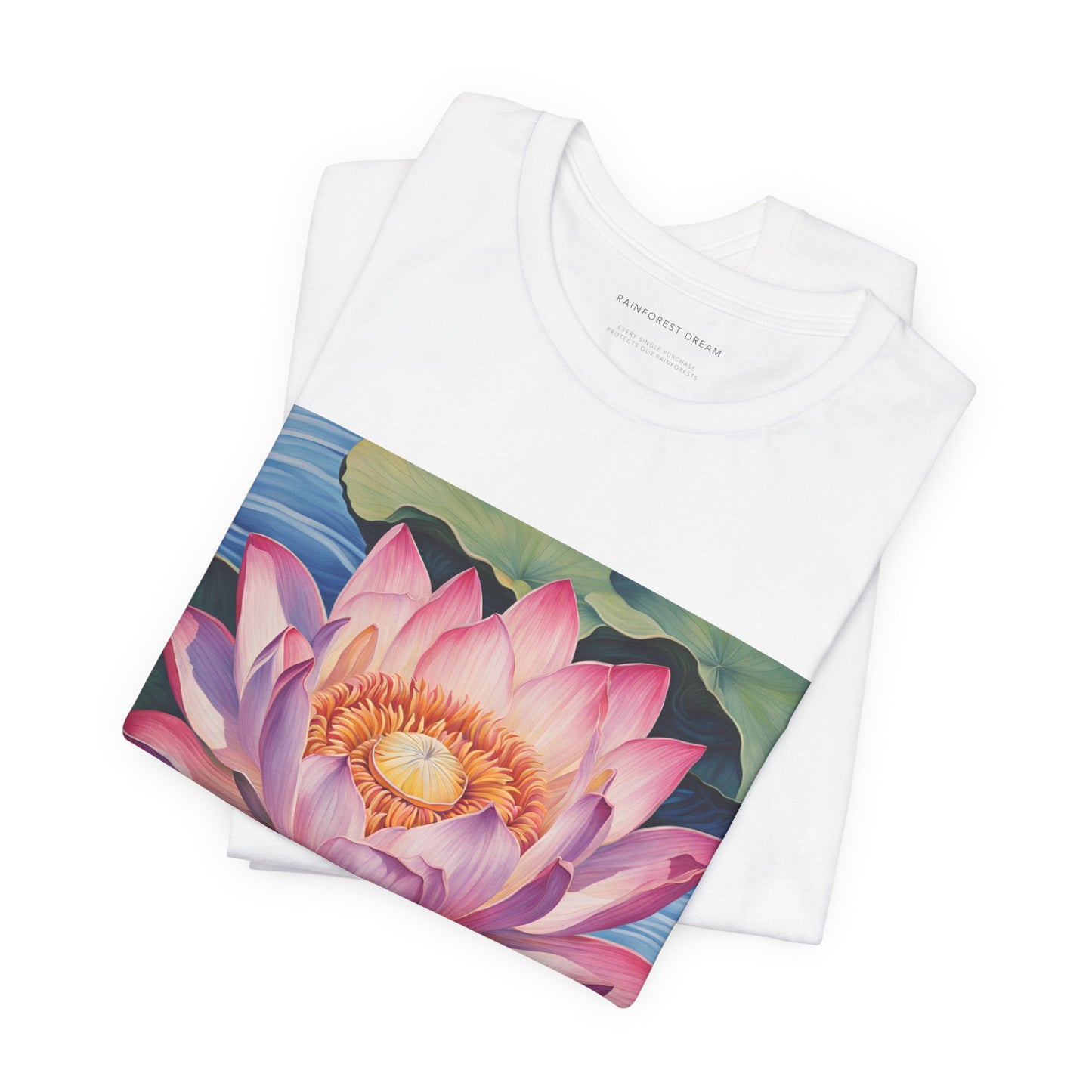 Painted Lotus Tee