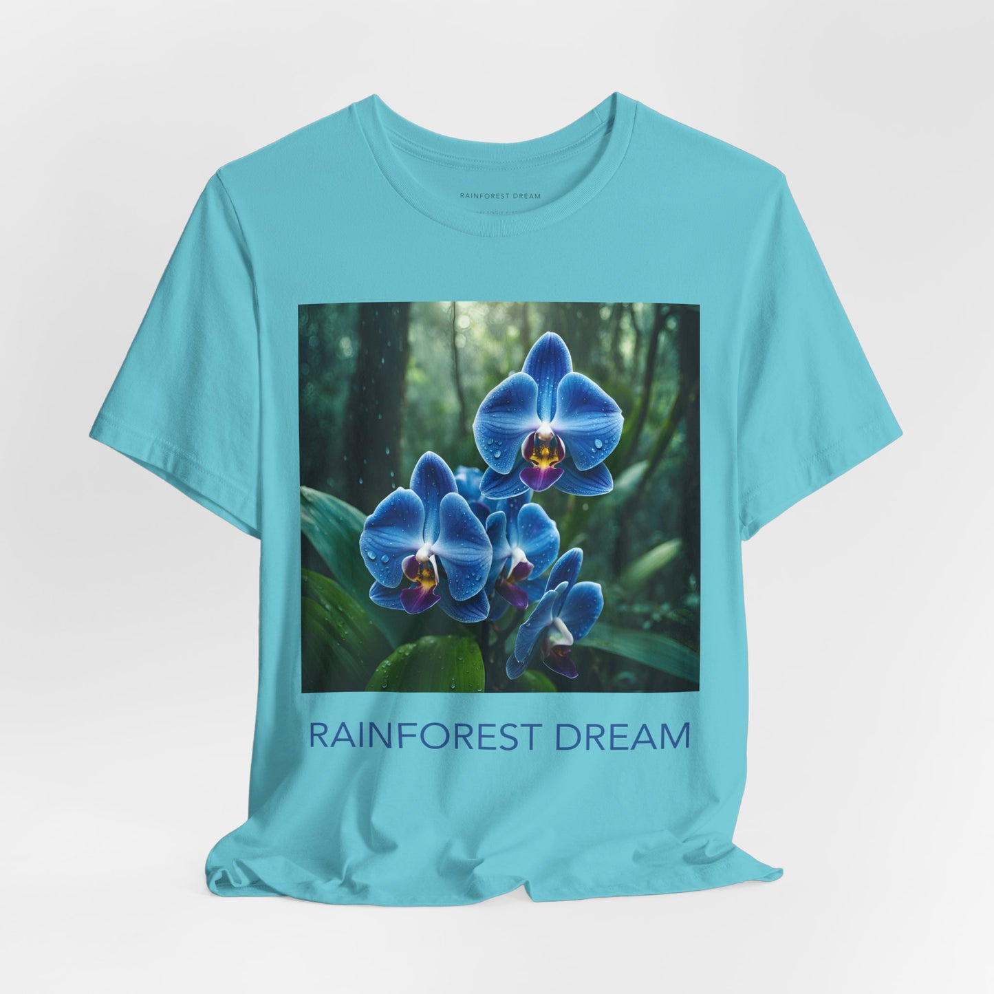 Vivid Blue Orchid Tee