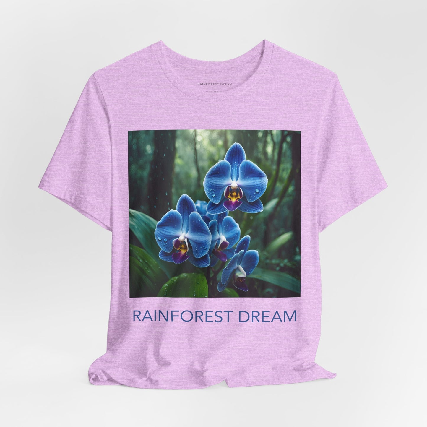 Vivid Blue Orchid Tee