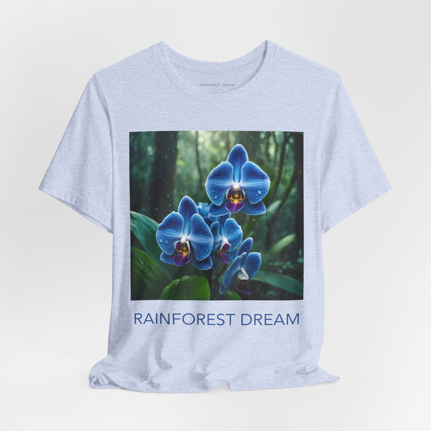 Vivid Blue Orchid Tee