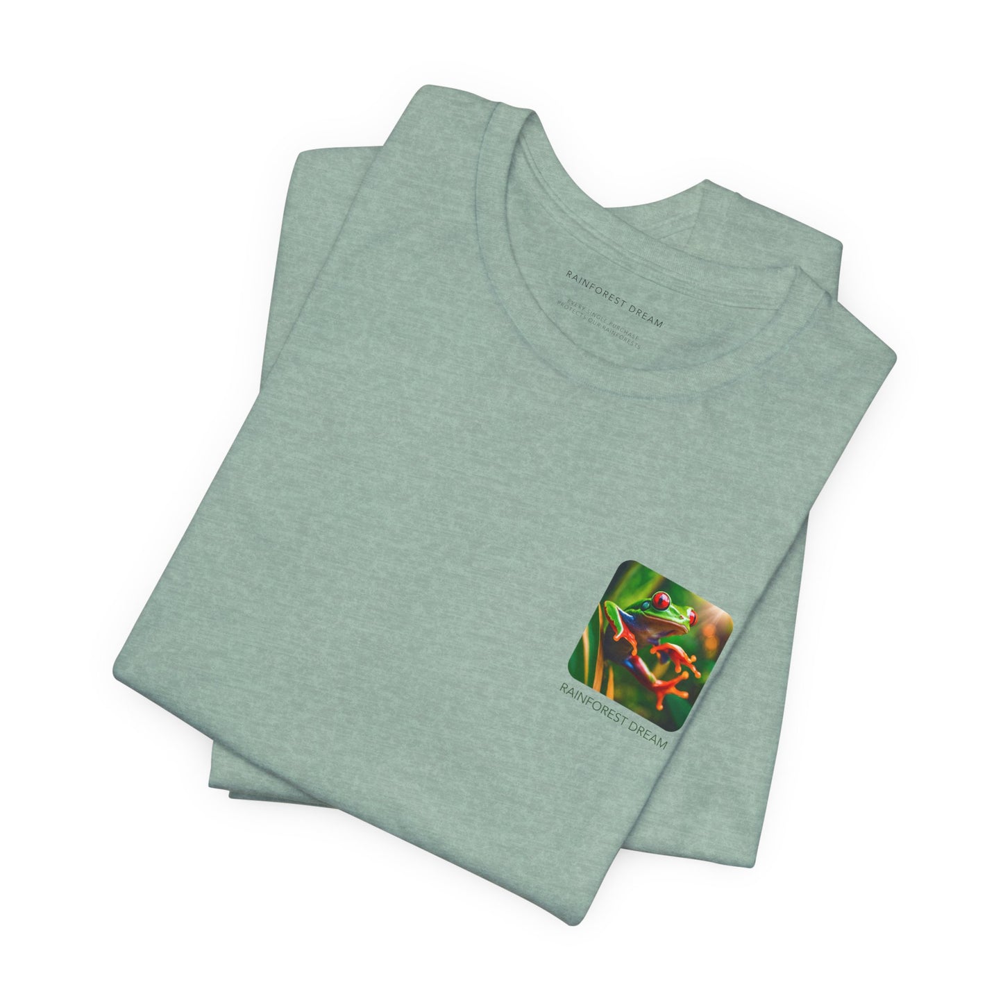 Minimal Series Red Eyed Tree Frog Tee