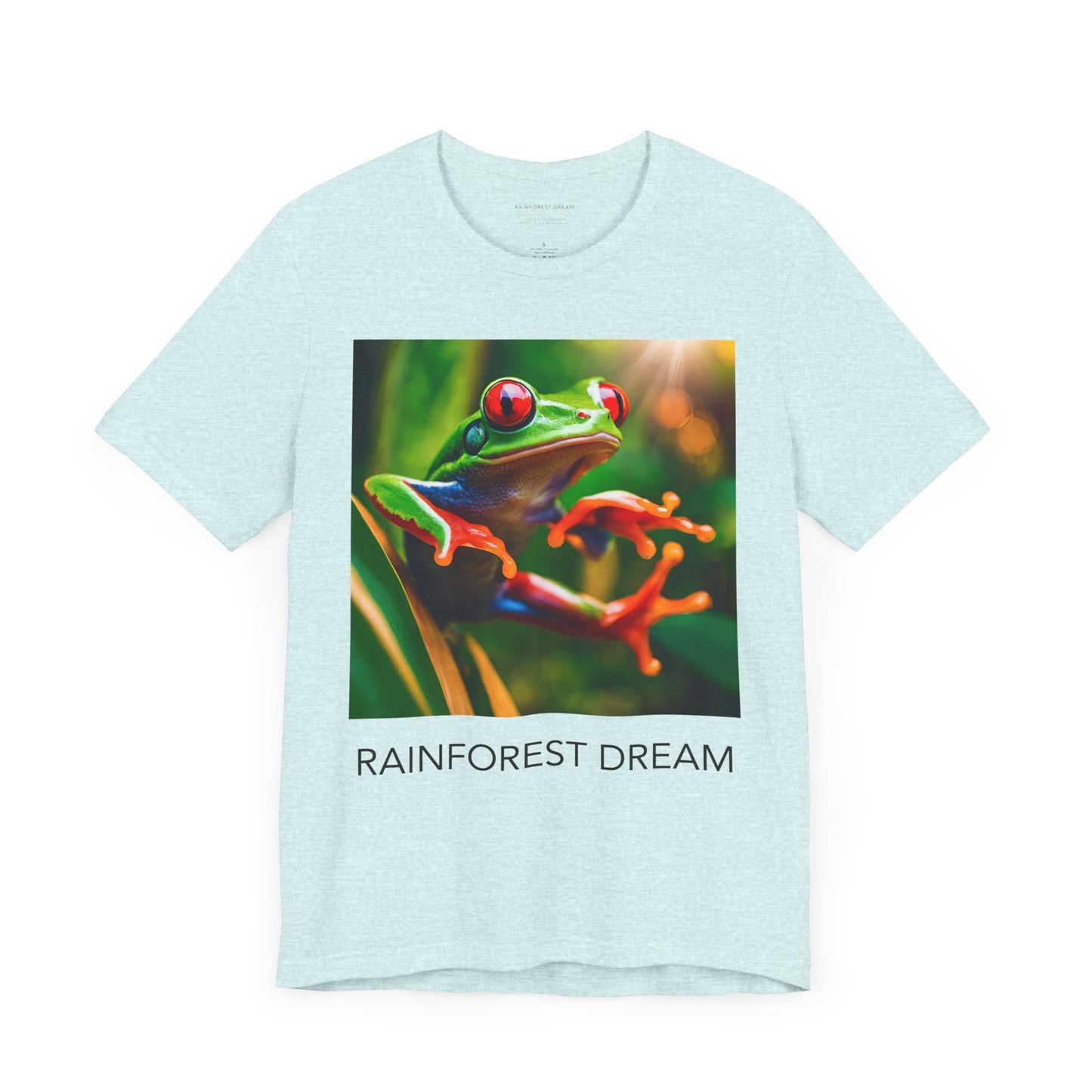 Bold Red Eyed Tree Frog Unisex Tee
