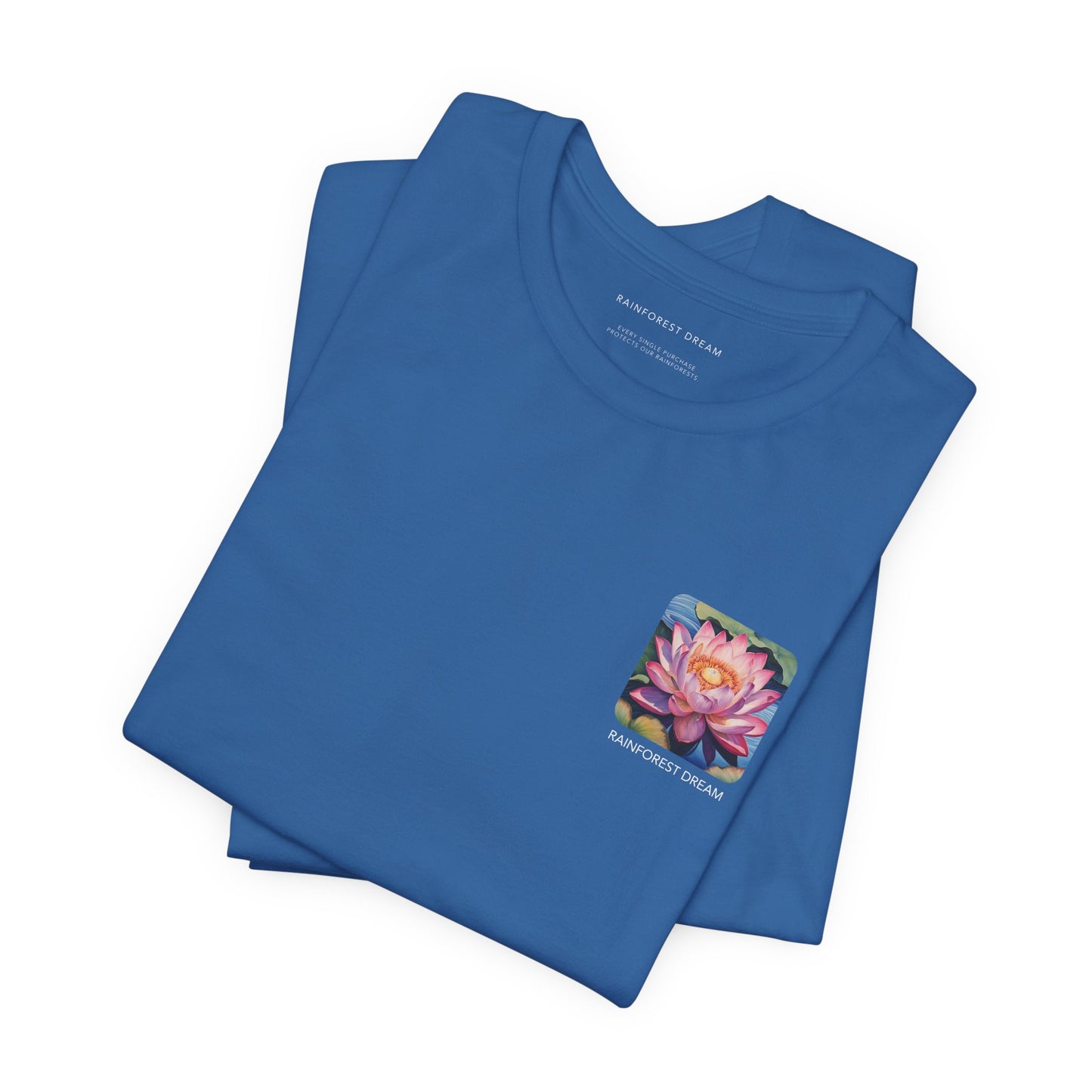 Minimal Series Painted Lotus Tee