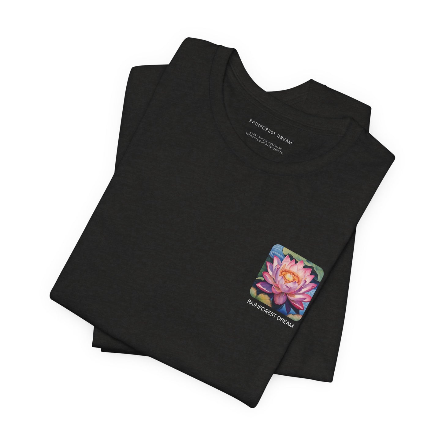 Minimal Series Painted Lotus Tee