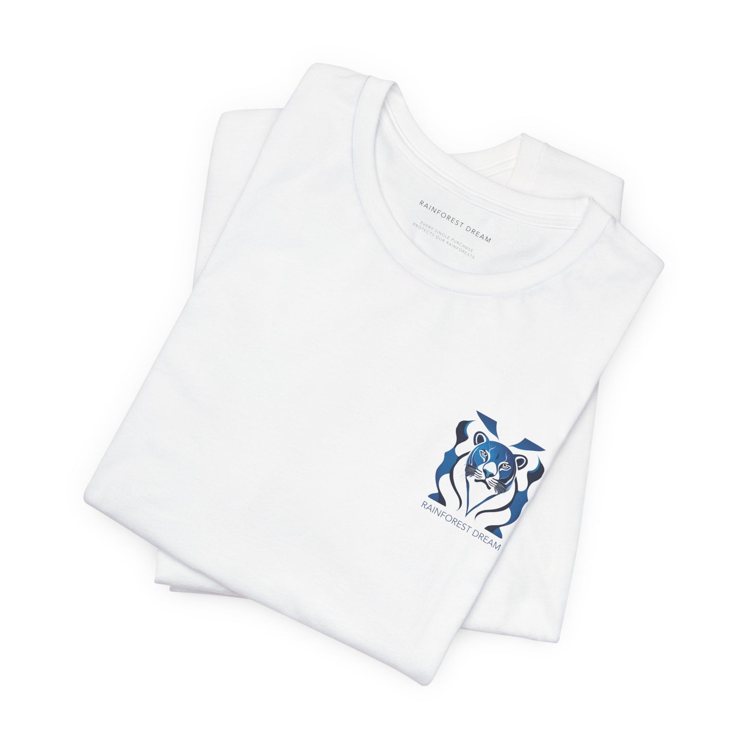 Minimal Series Mesmerizing Blue Jaguar Tee