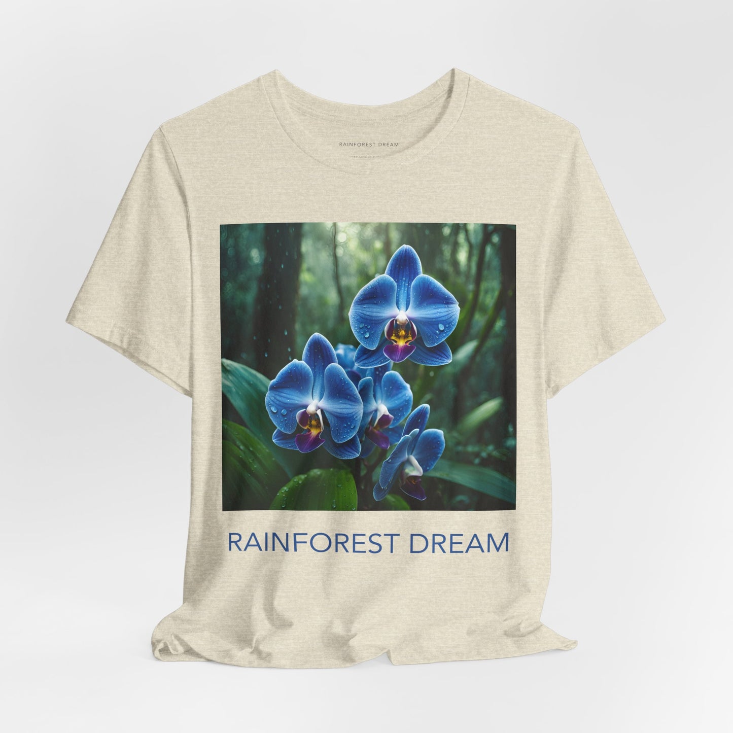 Vivid Blue Orchid Tee