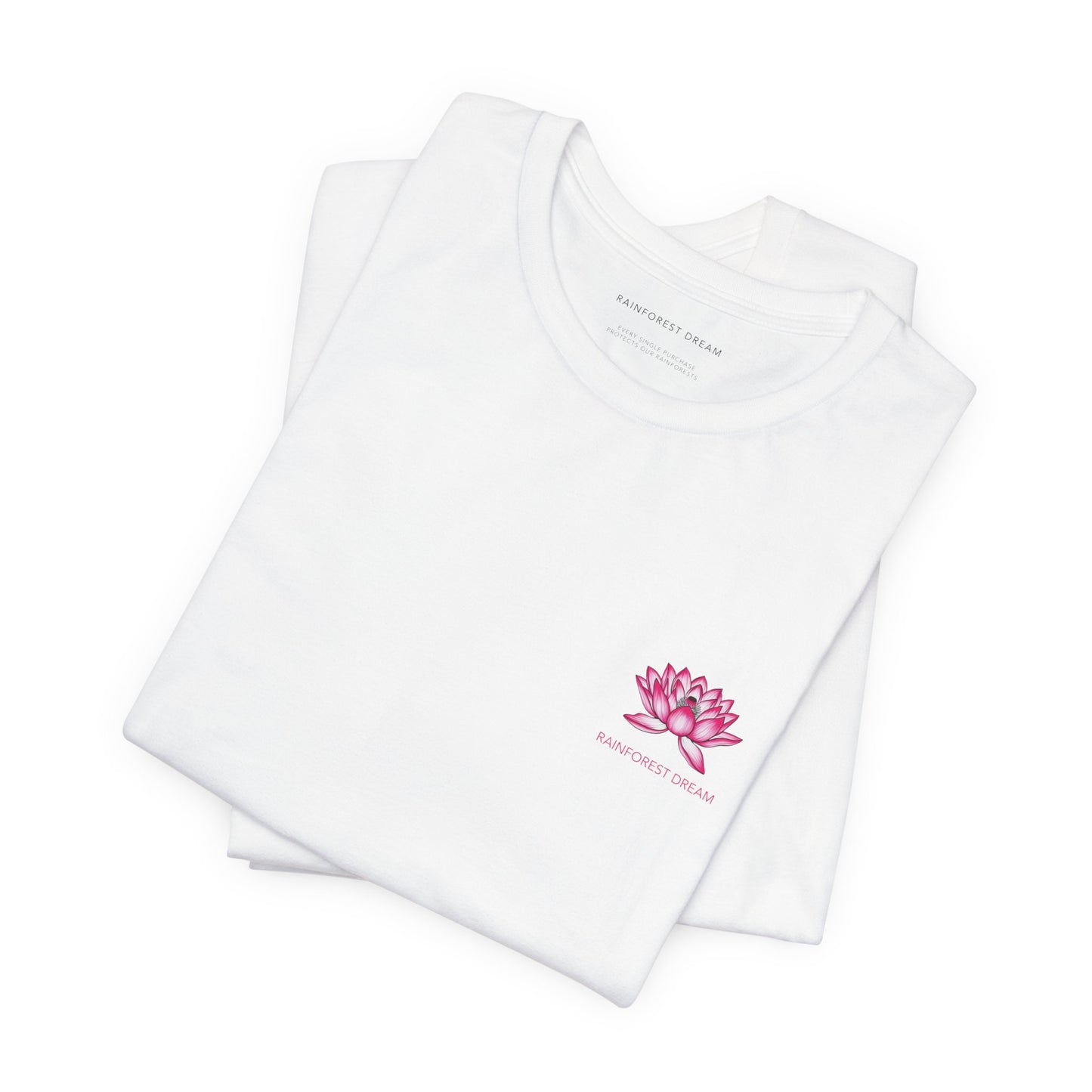 Minimal Series Pink Lotus Tee