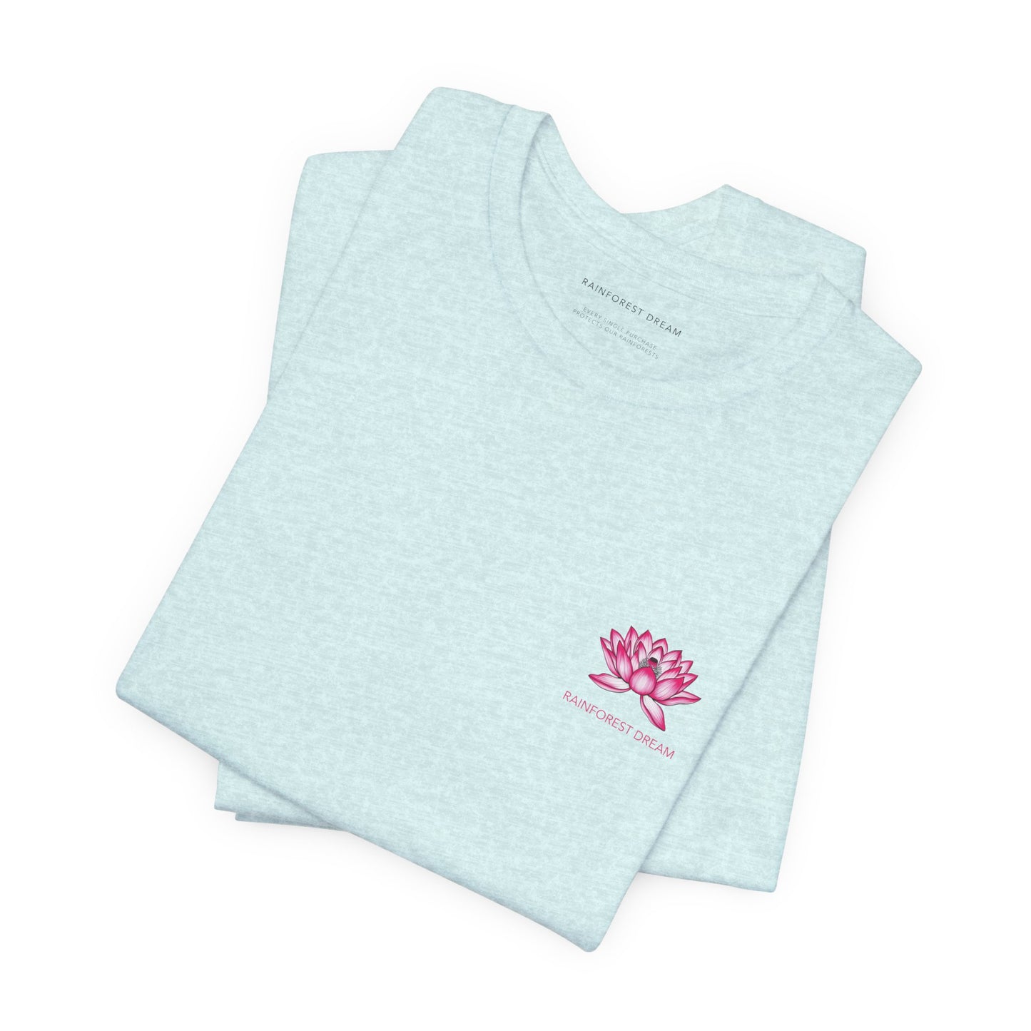 Minimal Series Pink Lotus Tee