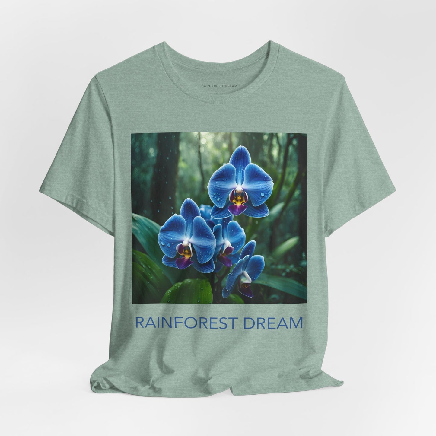 Vivid Blue Orchid Tee