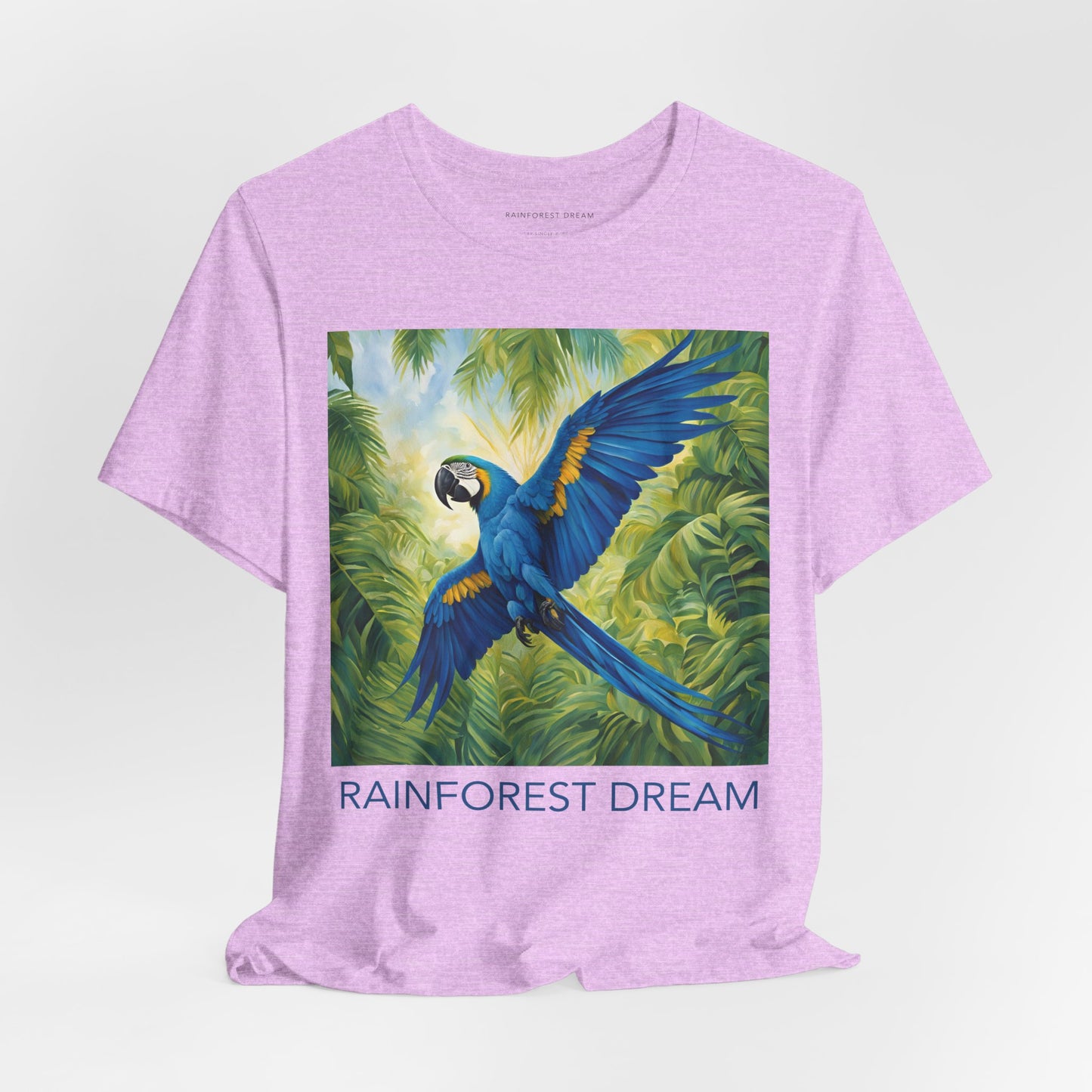 Swooping Blue Macaw Tee